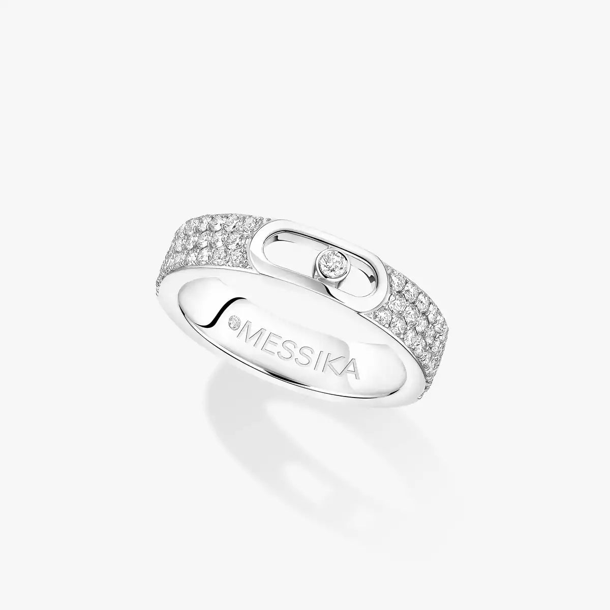 [⭐Hyrra Jewelry]Move Joaillerie Pave_ Diamond Wedding Ring