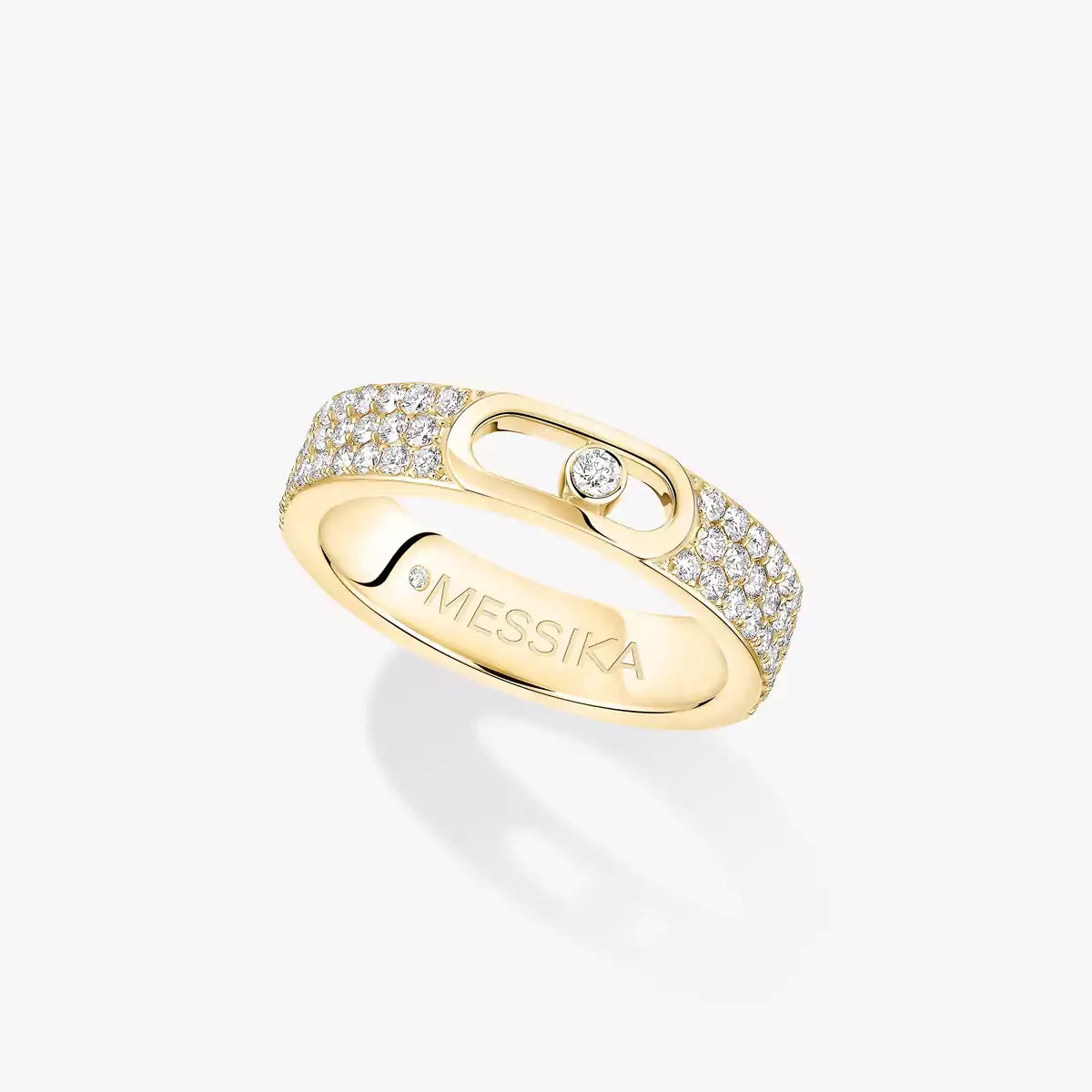 [⭐Hyrra Jewelry]Move Joaillerie Pave_ Diamond Wedding Ring