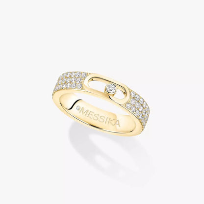 [⭐Hyrra Jewelry]Move Joaillerie Pave_ Diamond Wedding Ring
