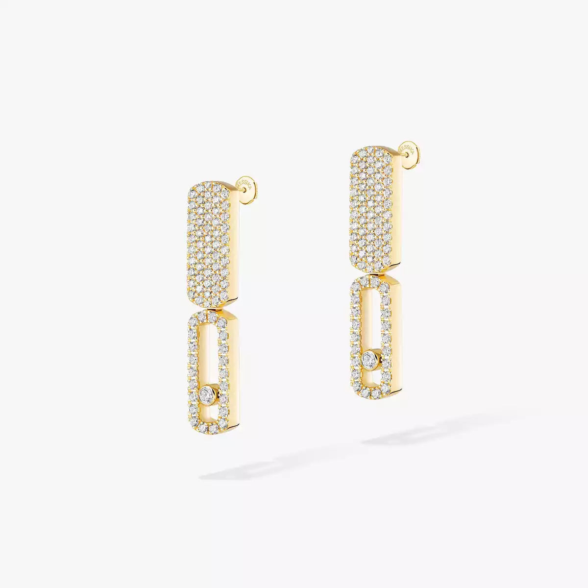 [⭐Hyrra Jewelry]Imperial Move SM Diamond Earrings