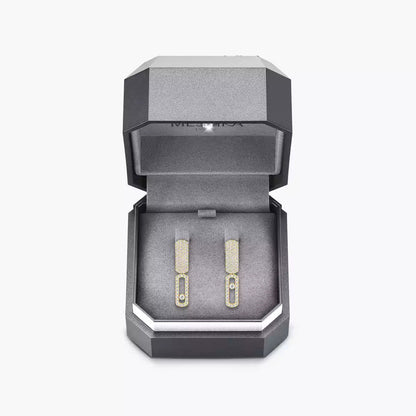 [⭐Hyrra Jewelry]Imperial Move SM Diamond Earrings
