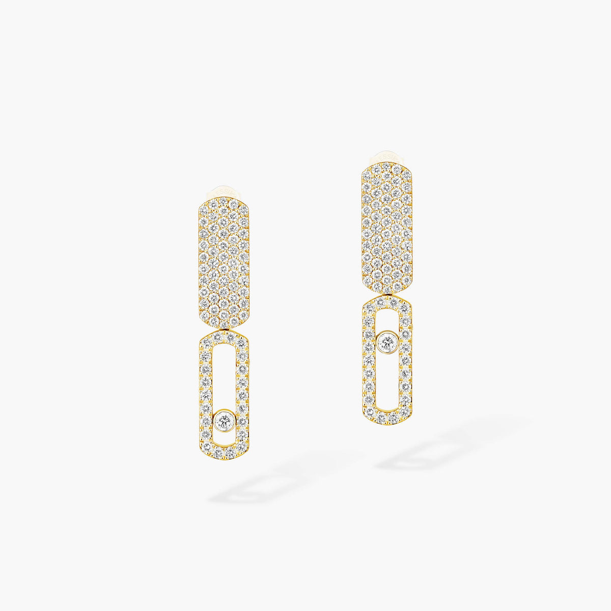 [⭐Hyrra Jewelry]Imperial Move SM Diamond Earrings