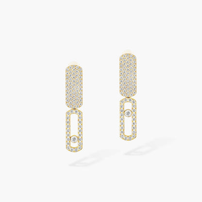 [⭐Hyrra Jewelry]Imperial Move SM Diamond Earrings