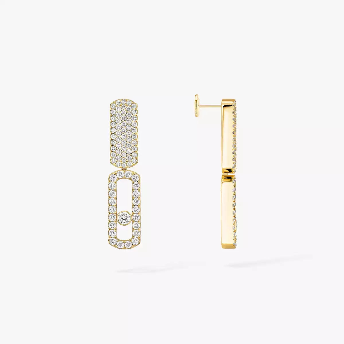 [⭐Hyrra Jewelry]Imperial Move SM Diamond Earrings