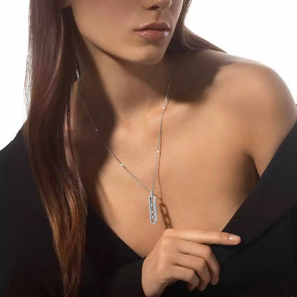 [⭐Hyrra Jewelry]Diamond Necklace Move 10Th