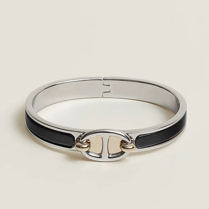 [⭐Hyrra Jewelry]CLIC CHAINE SILVER BRACELET