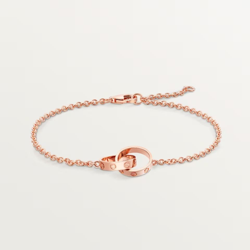 [⭐Hyrra Jewelry]LOVE BRACELET DOUBLE RING