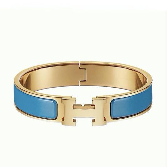 [⭐Hyrra Jewelry]H BRACELET TURQUOISE 12MM