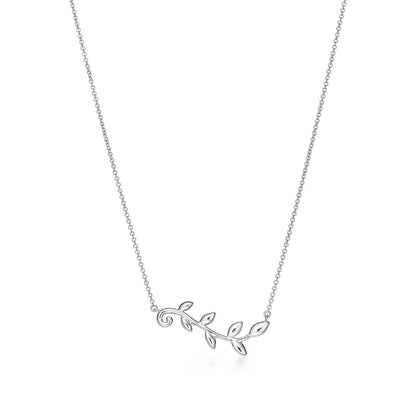 [Hyrra Jewelry]PALOMA PICASSO STERLING SILVER OLIVE BRANCH NECKLACE