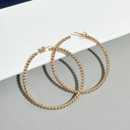 [⭐Hyrra Jewelry] SMOOTH BEAD STUD EARRINGS