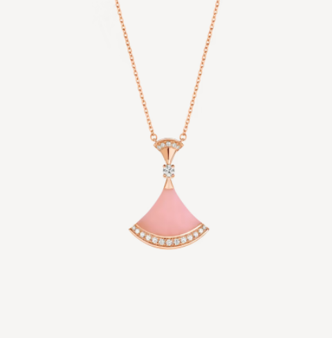 [⭐Hyrra Jewelry]DREAM NECKLACE PINK OPAL