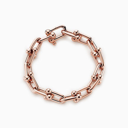 [Hyrra Jewelry]HARDWEAR BRACELET PINK GOLD AND SILVER