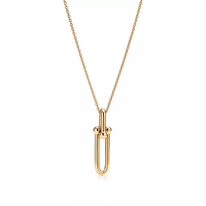 [Hyrra Jewelry]HARDWEAR GOLD DROP PEDANT NECKLACE