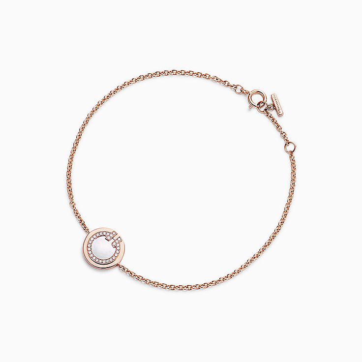 [Hyrra Jewelry]DIAMOND CIRCLE PINK GOLD BRACELET