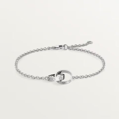 [⭐Hyrra Jewelry]LOVE BRACELET DOUBLE RING