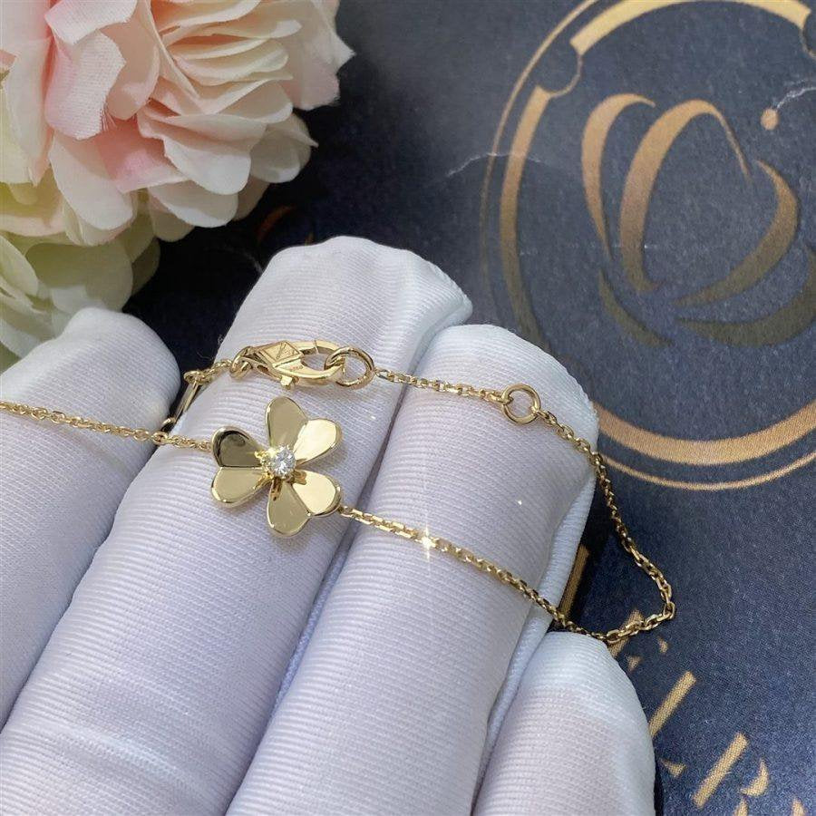 [⭐Hyrra Jewelry]FRIVOLE GOLD FLOWER BRACELET
