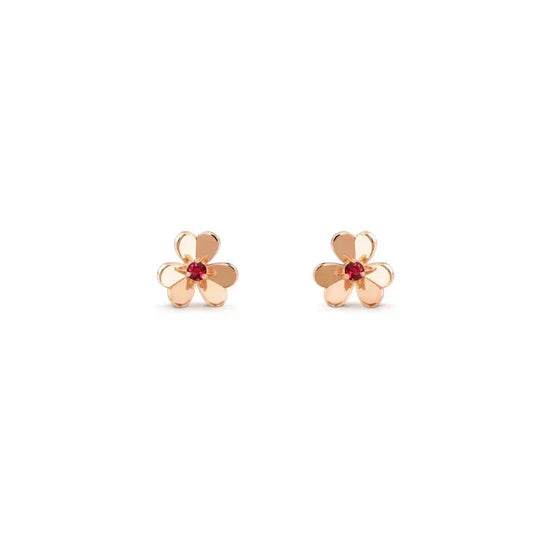 [⭐Hyrra Jewelry]FRIVOLE  FLOWER PINK EARRINGS