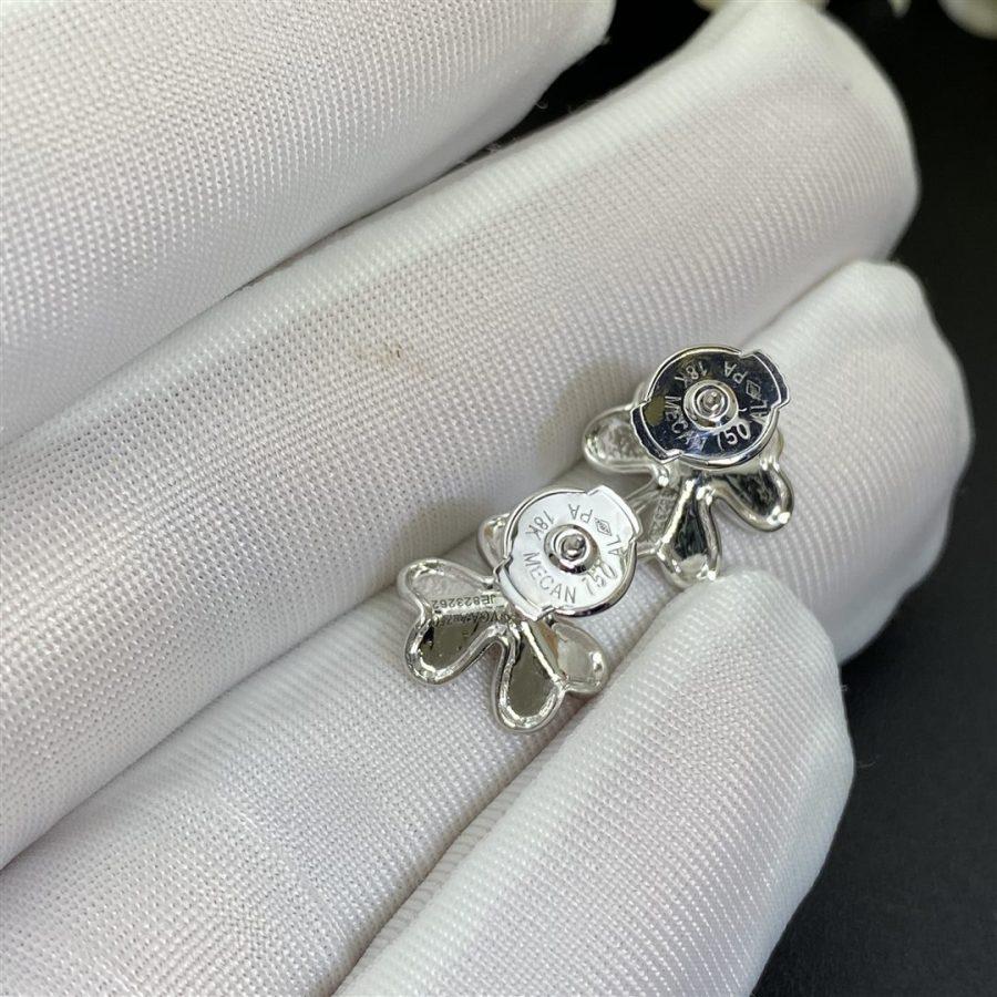 [⭐Hyrra Jewelry]FRIVOLE MINI SILVER FLOWER EARRINGS