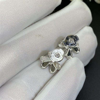 [⭐Hyrra Jewelry]FRIVOLE MINI SILVER FLOWER EARRINGS