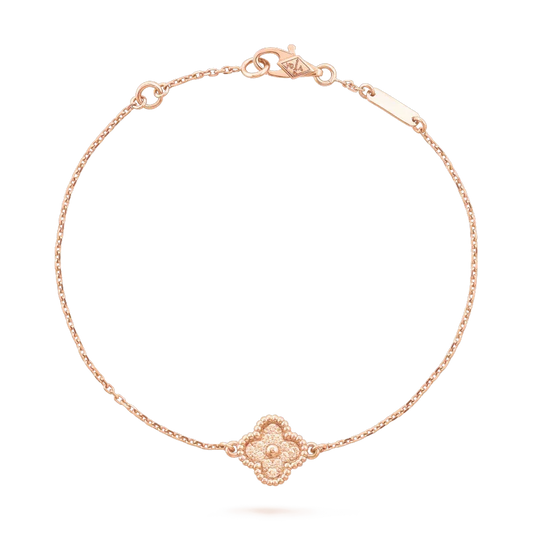 [⭐Hyrra Jewelry]CLOVER SINGLE FLOWER BRACELET