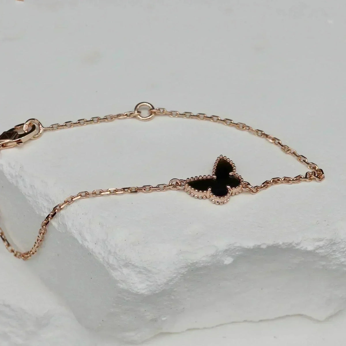 [⭐Hyrra Jewelry]BUTTERFLY ONYX  BUTTERFLY BRACELET