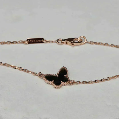 [⭐Hyrra Jewelry]BUTTERFLY ONYX  BUTTERFLY BRACELET