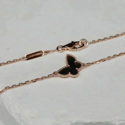 [⭐Hyrra Jewelry]BUTTERFLY ONYX  BUTTERFLY BRACELET