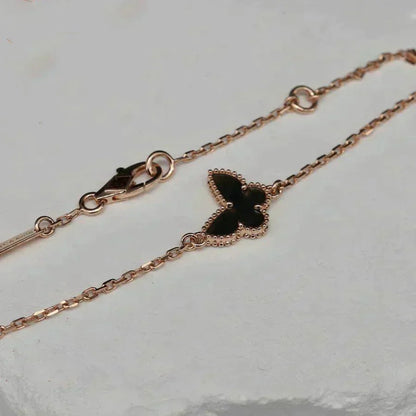 [⭐Hyrra Jewelry]BUTTERFLY ONYX  BUTTERFLY BRACELET