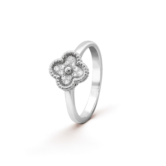 [⭐Hyrra Jewelry]CLOVER DIAMOND RING