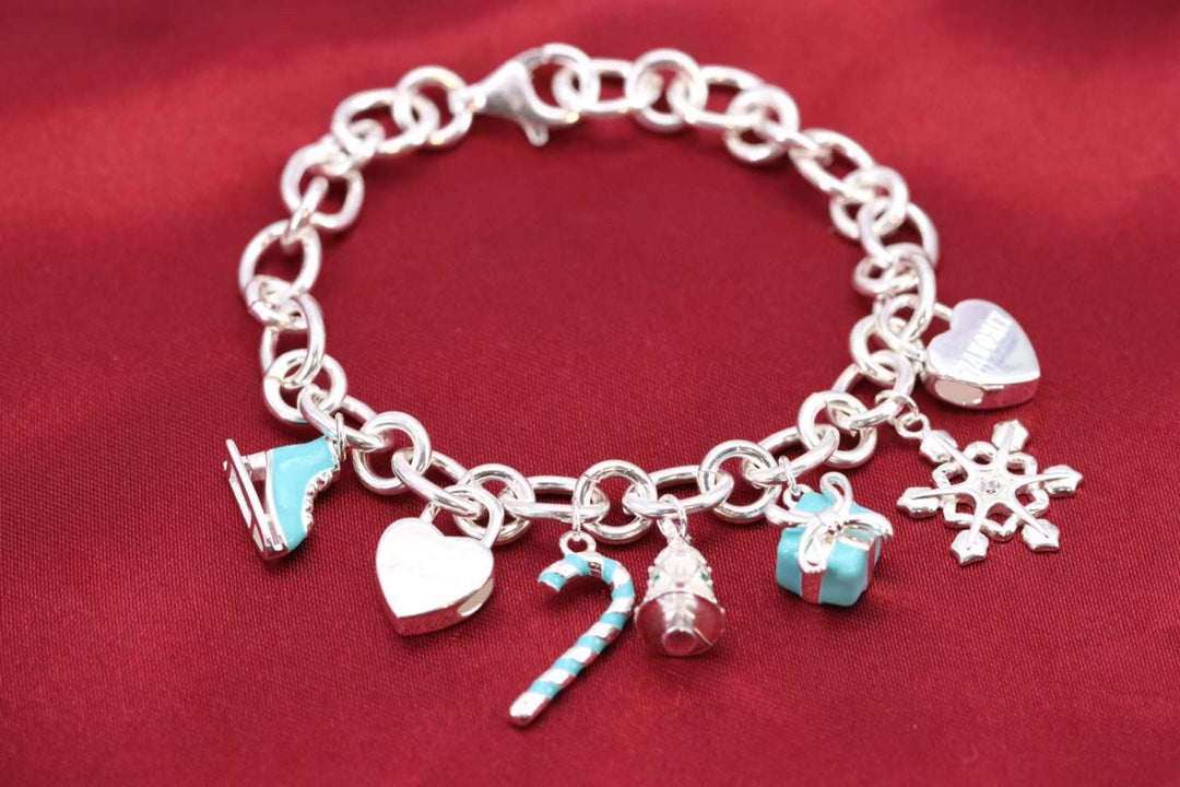 [Hyrra Jewelry]CHRISTMAS SILVER BRACELET