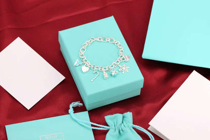 [Hyrra Jewelry]CHRISTMAS SILVER BRACELET