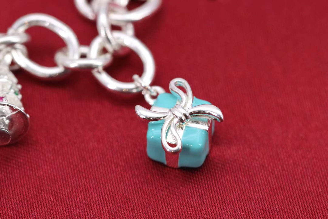 [Hyrra Jewelry]CHRISTMAS SILVER BRACELET