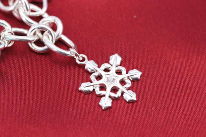 [Hyrra Jewelry]CHRISTMAS SILVER BRACELET