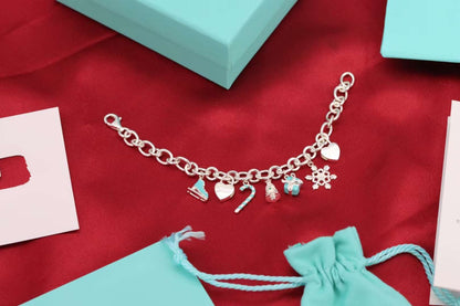 [Hyrra Jewelry]CHRISTMAS SILVER BRACELET