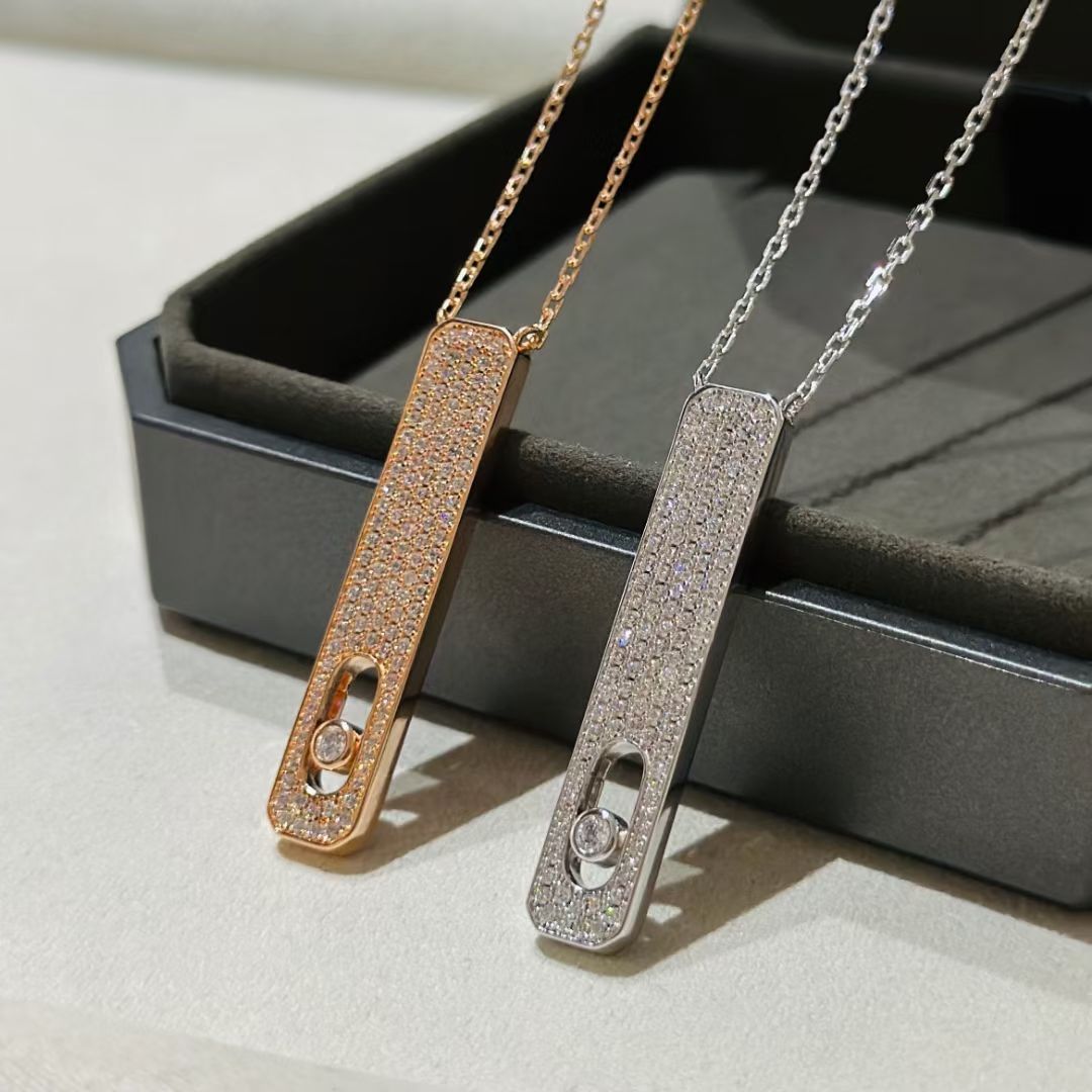 [⭐Hyrra Jewelry]MY FIRST DIAMOND PAVED NECKLACE