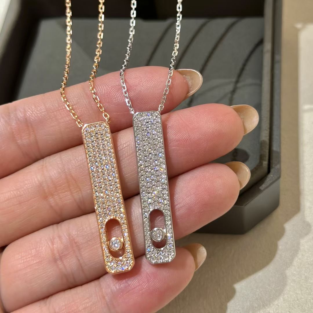 [⭐Hyrra Jewelry]MY FIRST DIAMOND PAVED NECKLACE