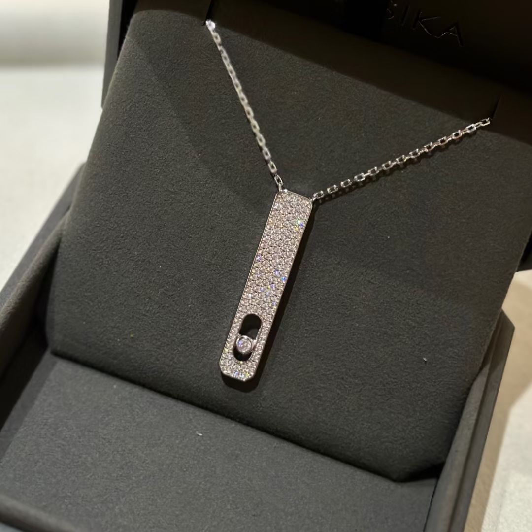 [⭐Hyrra Jewelry]MY FIRST DIAMOND PAVED NECKLACE