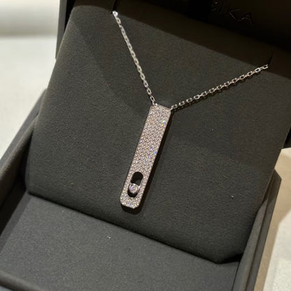[⭐Hyrra Jewelry]MY FIRST DIAMOND PAVED NECKLACE