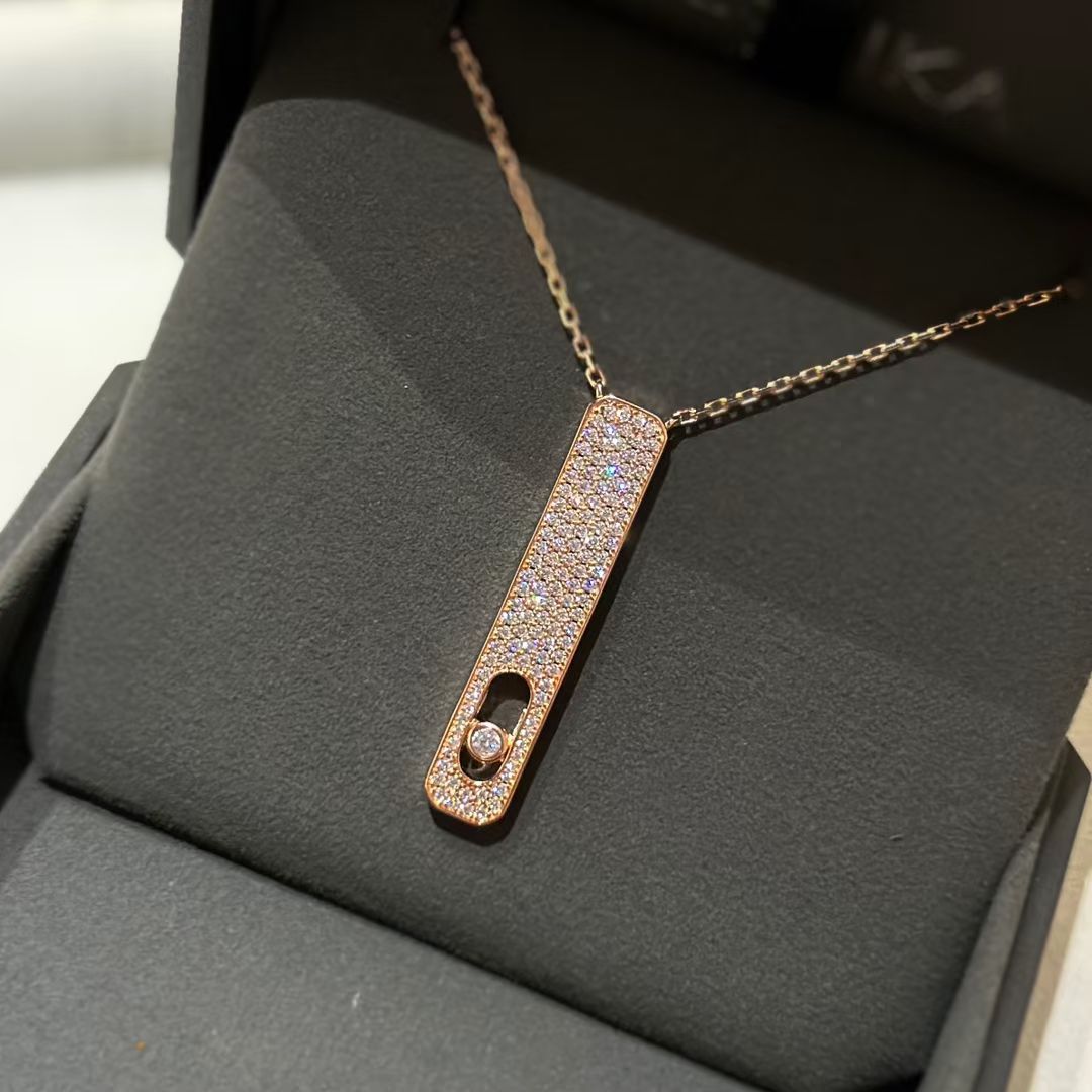 [⭐Hyrra Jewelry]MY FIRST DIAMOND PAVED NECKLACE