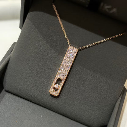 [⭐Hyrra Jewelry]MY FIRST DIAMOND PAVED NECKLACE