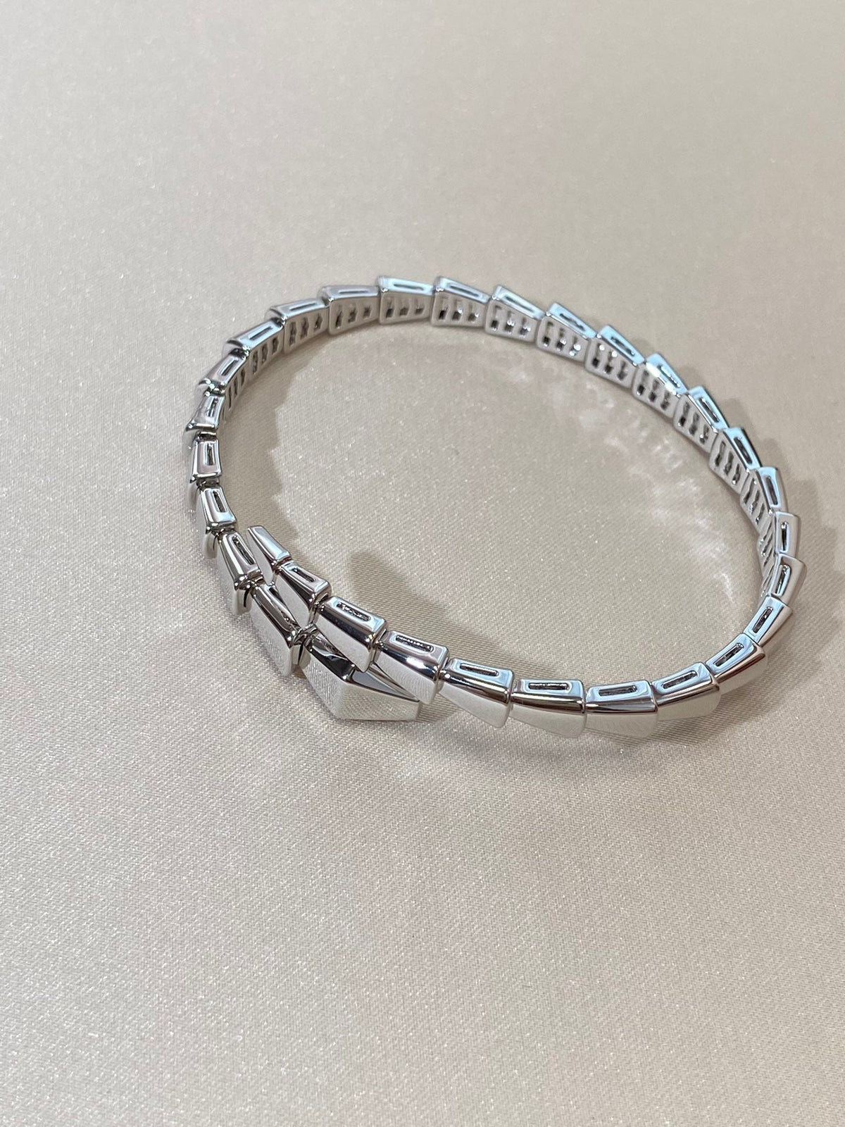 [⭐Hyrra Jewelry]SERPENTI VIPER SILVER BRACELET