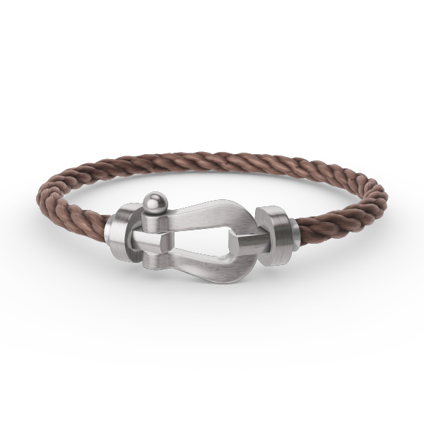 [⭐Hyrra Jewelry]FORCE LARGE HORSESHOE NO DIAMOND BRACELET SILVER