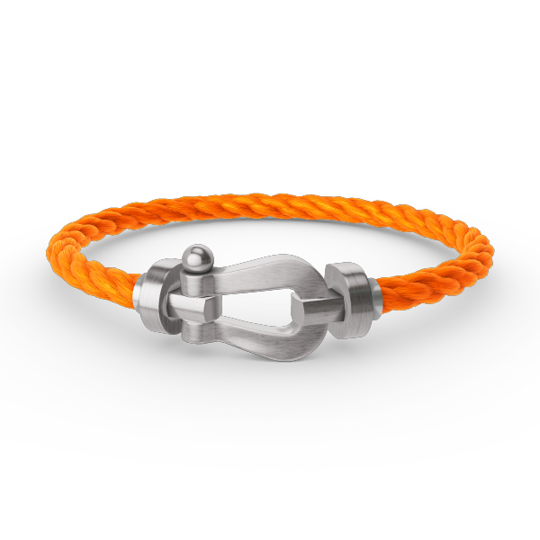 [⭐Hyrra Jewelry]FORCE LARGE HORSESHOE NO DIAMOND BRACELET SILVER
