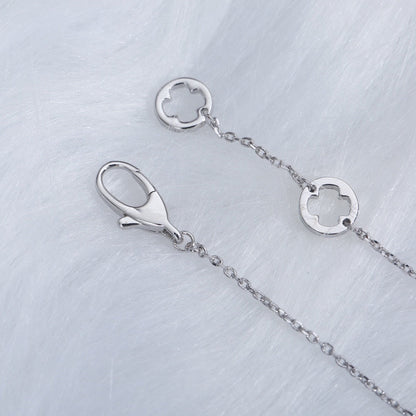 [⭐Hyrra Jewelry]FIOREVER NECKLACE DIAMOND CENTER