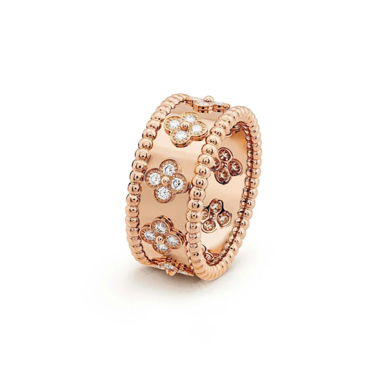 [⭐Hyrra Jewelry]CLOVER KALEIDOSCOPE RING 10MM